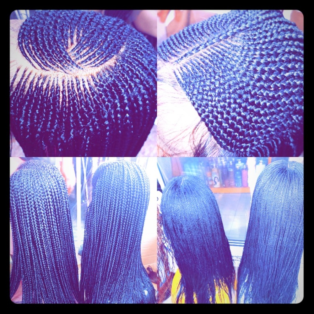 Hand made braid wigs (full or Partial lace)